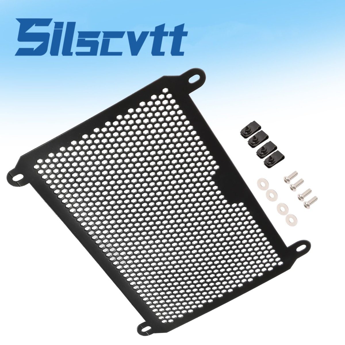 Radiator Grille Guard Cover Replacement For Kawasaki Z400 2019 2020 2021 2022 2023 And 400 2018 Machined Finish Protective