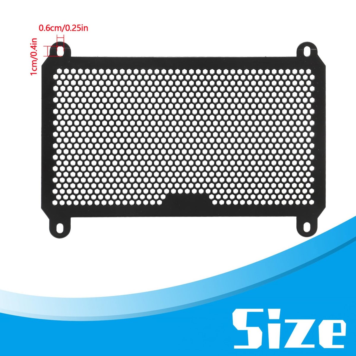 Radiator Grille Guard Cover Replacement For Kawasaki Z400 2019 2020 2021 2022 2023 And 400 2018 Machined Finish Protective
