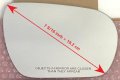 New Mirror Glass With Full Size Adhesive For 2013-2018 Hyundai Santa Fe Sport Passenger Side View Right Rh