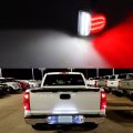 License Plate Light For Silverado And Sierra 1500 2500 3500 Hd 6000k Led Smoked Lens Tag Lamps 2 Pack Avalanche Tahoe Suburban 