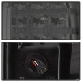 Acanii For 2006-2010 Hummer H3 Smoked Led Tail Lights Brake Lamps W Led Bar Left Right Set