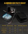 Led Tail Lights Assembly Rear Combination Stop Turn Halo Glow With Reverse Marker License Light For Wrangler Tj Yj Cj F Series
