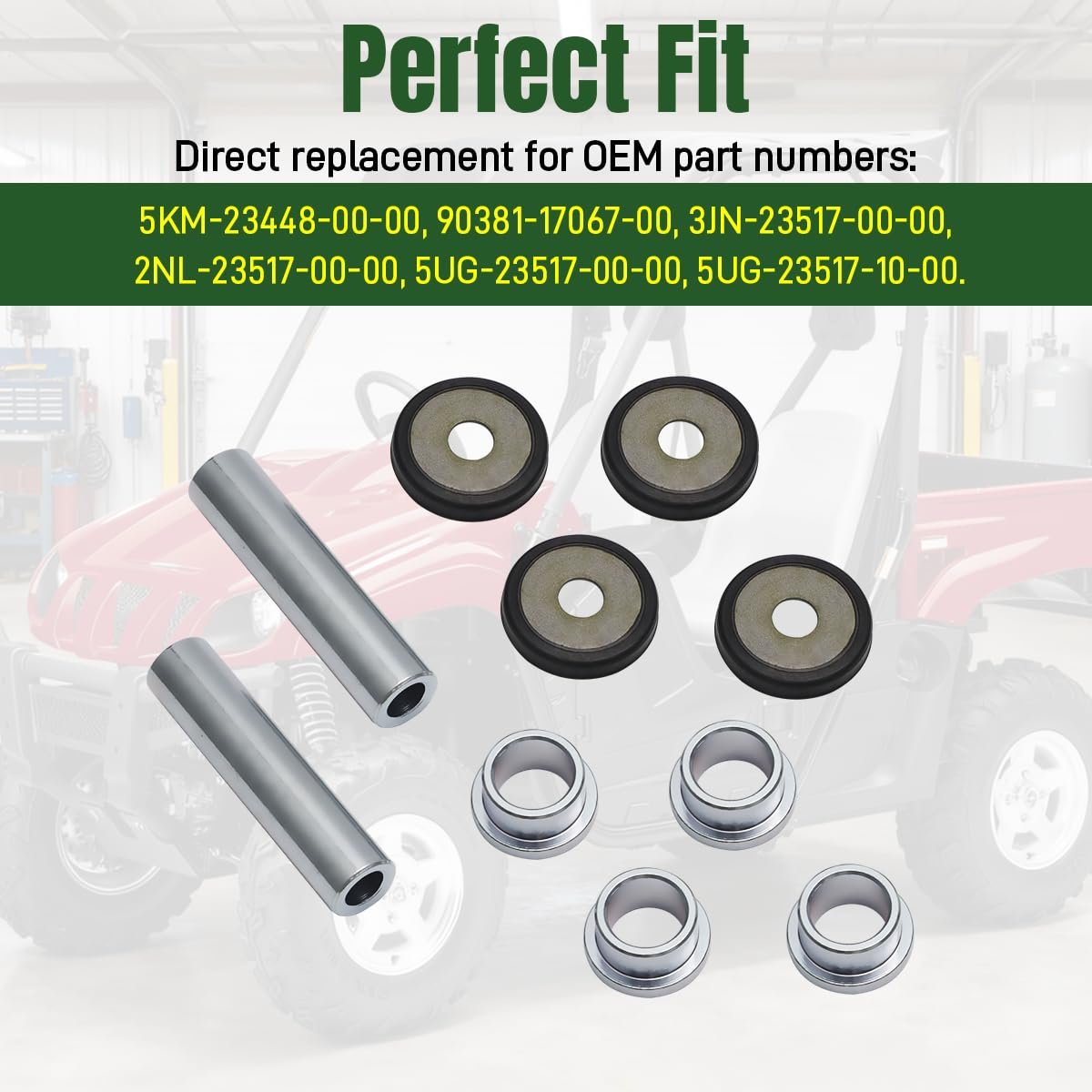 1 Pc Rear Knuckle Bushing Kit For Yamaha Rhino 450 660 700