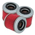 Caltric 3 Pack Oil Filter For Husqvarna Sm400r Sm-400r Sm510r Sm450r Sm250r 2003-2007 