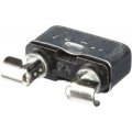 Circuit Breaker Glass Fuse Type Ii Metal Silver 40 Amp 12v 85618 Alx-pau-mm-85618-cl360a50 Universal Door Mount Blade Terminal 