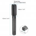 Uxcell Metric Thread Tap M18 X 2 5 H2 Nitride Coated Straight Flute Screw Milling Machine Taps Threading Tapping Repair Tool
