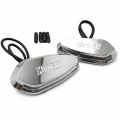 Httmt Led Signal Chrome Mirror Block Off Base Plate Compatible With 2000-2008 Yamah R1 Yzf-r1 Yzfr1