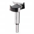 Uxcell Forstner Drill Bits 54mm Tungsten Carbide Wood Hole Saw Auger Opener Woodworking Hinge Drilling Boring Bit Cutter Black