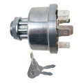 Ignition Key Switch 4 Position Off On Heat Start With Keys For Ford Tractor 7600 7610 7700 7710 7810 7910 8000 8210 8530 8600