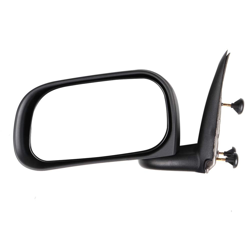Left Side Door Mirror For 2005 2006 2007 2008 2009 2010 2011 Dodge Dakota Manual Folding Non-heated Ch1320219