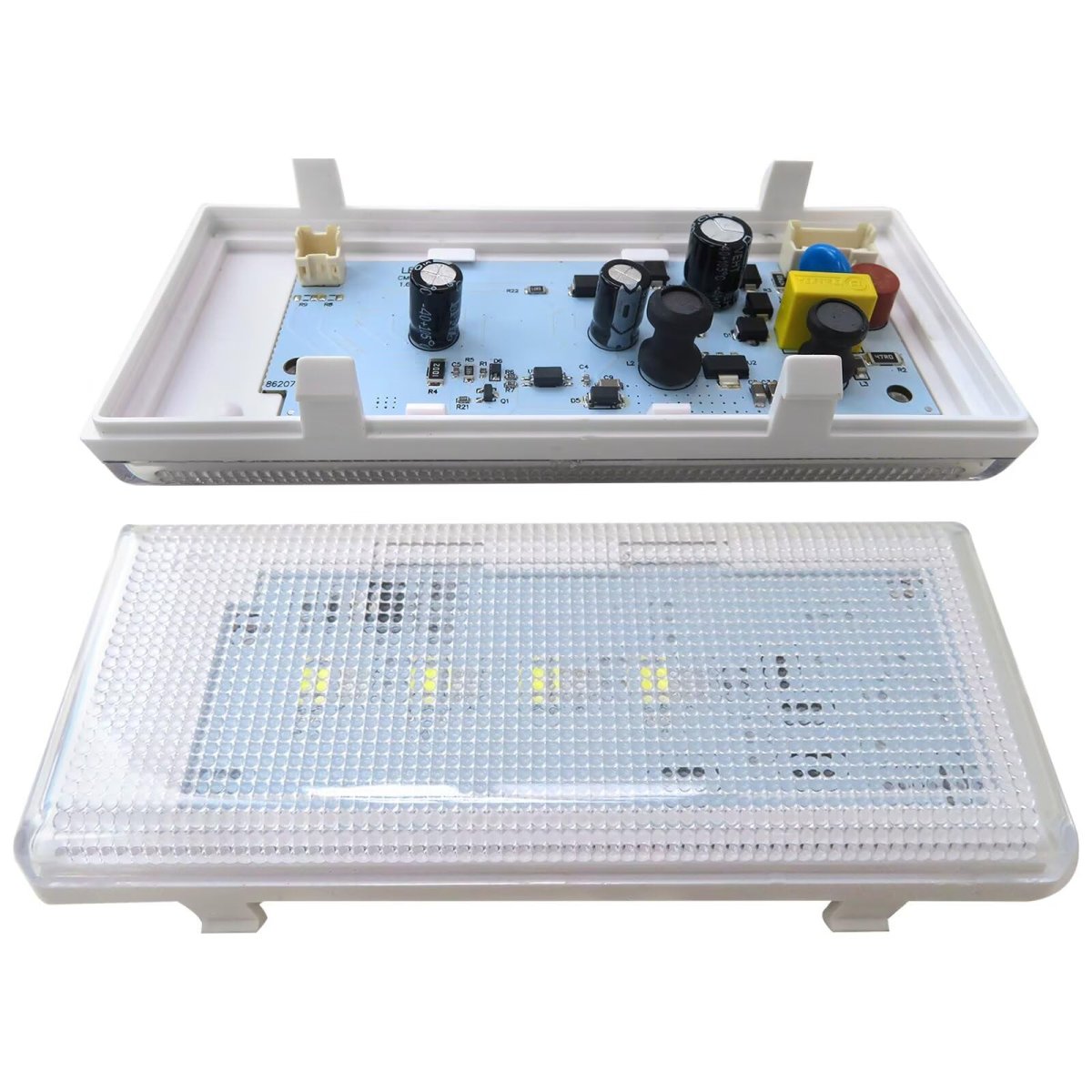 Blue Elf Wpw10515058 Refrigerator Led Light Replacement For Whirlpool Model Wrs322fdad00 Wrs322fdad01 Replace Ap6022534