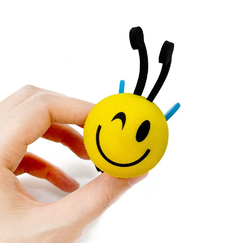 Ygmoner Happy Bee Car Antenna Topper Ball Bee