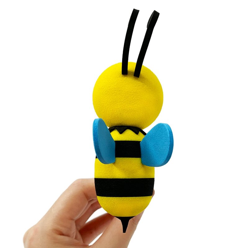Ygmoner Happy Bee Car Antenna Topper Ball Bee