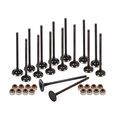 92-11 Honda Civic Del Sol Sohc D16z6 D17a D17a1 D17a2 D17a6 R18a1 R18a4 High Performance Intake Exhaust Valves W Valve Seals