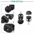 Acropix Hood Bumper Stop F81z-16758-ab Fit For Ford E-150 2008-2009 Pack Of 2 Black