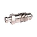 Brake Bleeder Screw Rear For Gmc Sonoma 1994 2003 Steel Silver Hex Head Coarse Thread Replacement 25846360 