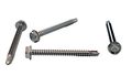 Stainless 10 X 2 Hex Washer Head Self Drilling Sheet Metal Tek Screws With Drill Point 1 To Lengths In Listing0 Pieces Inch