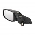 Ocpty Black Driver Side View Mirror Smooth With Power Adjustment Heated Manual Folding W Cover Compatible For 2012-2015 Honda