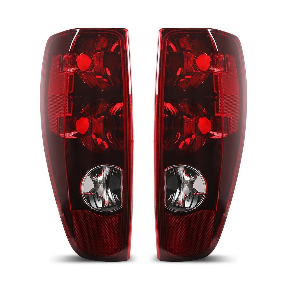 Tail Lights For Chevy Colorado 2004 2012 And Gmc Canyon Rear Brake Lamp Assembly Driver Passenger Side Red Lens 19417444