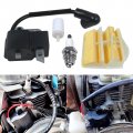 2024 Upgraded 573935702 544080803 New Ignition Coil Air Filter Fuel Kit For Husqvarna 445 450 445e 450e Chainsaw