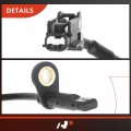 A-premium Abs Wheel Speed Sensor Compatible With Nissan Models Sentra 2007-2012 Front Rear Driver And Passenger Side 4-pc Set
