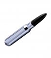 Vms Racing 50 Cal Caliber Chrome Black Tip Bullet Antenna In Heavy Gauge Cnc Machined Billet Aluminum Short For Dodge Ram 1500 
