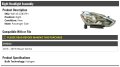 Right Passenger Side Halogen Headlight Assembly For 2016-2019 Nissan Sentra