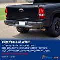 Amerilite For 2003-2006 Chevy Silverado 1500 2500 3500 04-06 Sierra Clear Red Led Replacment Taillights Brake Lamp Set