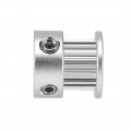 Uxcell Aluminum 20 Teeth 5mm Bore 2mm Pitch Timing Belt Pulley