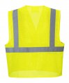 Portwest Uc492 Economy Mesh Safety Vest Yellow 4x 5x 