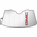 Ipick Image For Gmc In Red Logo Jumbo-size Universal Fit Enforced Stand-up Auto Windshield Sun Shade At Standard Size 59 X 30