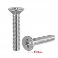 Uxcell M4x20mm Flat Head Machine Screws Phillips Cross Screw 304 Stainless Steel Fasteners Bolts 30pcs