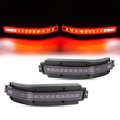 Hecasa Rear Turn Signal Light 4-in1 W Sequential Led For 2003-2009 Nissan 350z Z33 Brake Lamp Smoke Lens Replacement Ni2801158 
