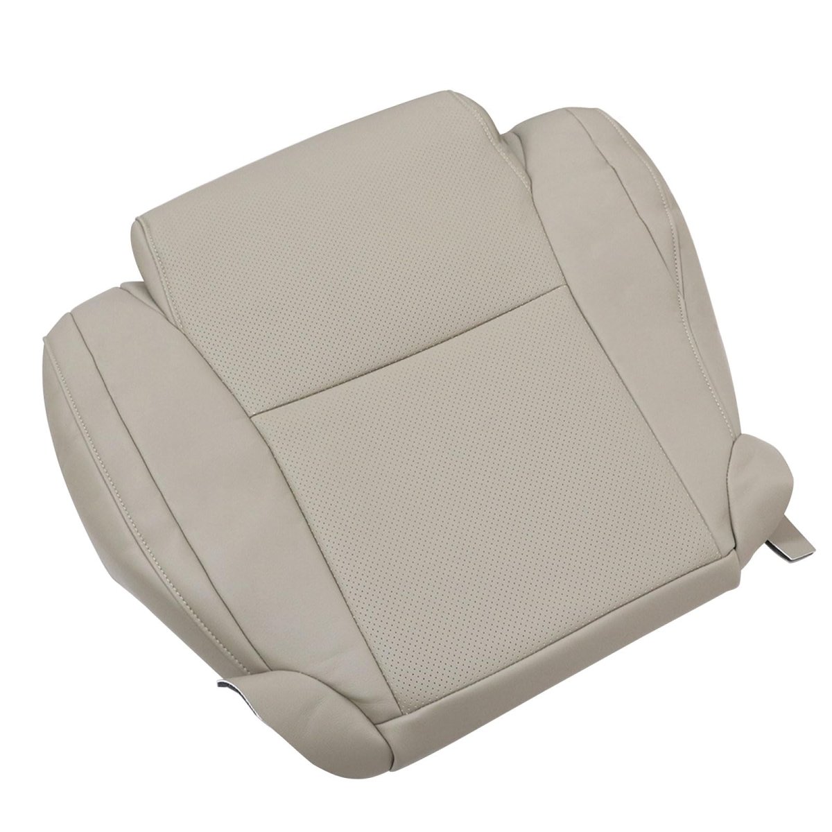 Driver Side Bottom Replacement Leather Seat Cover Tan For Toyota Tundra Sequoia Platinum Crew Cab Pickup 4 Door 2007 2008 2009