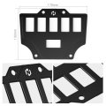 Nicecnc Black Center Switch Plate Panel For Honda Talon 1000r Sxs10s2r 2024 1000x Sxs10s2x 2019-2022 1000x-4 Sxs10s4d Fox Live