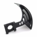 Httmt Mt360-03- Curved Tag Holder Bracket Compatible With Suzuk Gsx-r Tl 1000r Gsx 1300r Hayabusa B-king Black