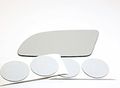 88-93 Daytona Left Driver Mirror Glass Lens W Adhesive Usa 