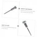 Wakauto 20 Pieces 1 High Speed Steel Crankset Mandrels Single Grinding Sandpaper Holding Rods Fixing Multi-purpose Cranks