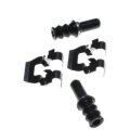 Rear Disc Brake Caliper Hardware Kit For Oldsmobile Alero 1999 2000 2001 2002 2003 2004 Steel Gold Classification With Clips 