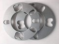 Universal 4 Hole 5mm Wheel Spacer Adapter Aluminum For Lug 4x98 4x100 4x108 4x114 3 Car Styling Set Of Two 77mm Cb 