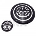 Xkh- Skull Derby Timer Cover Compatible With Dyna Sportster Street Bob Xl 883 1200 B07fkvqm4b