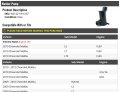 Windshield Washer Pump Compatible With 2009-2012 Chevy Malibu