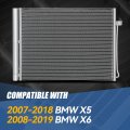 Dpi 3738 Factory Style Aluminum A C Condenser Compatible With Bmw X5 X6 2007-2019