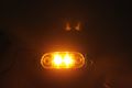 18 Led Oval Oblong Clearance Side Marker Light Surface Mount With Chrome Bezel Amber Clear Lens For Truck Trailer 2 