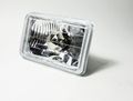 Headlamp Conversion 4x6 With Halo Ring H4 Bulbs Included H4656 H4651 Pair