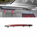 Hecasa Led 3rd Third Brake Light For 1999-2004 Ford Mustang Rear Roof Center High Mount Stop Tail Lamp Smoke Lens 