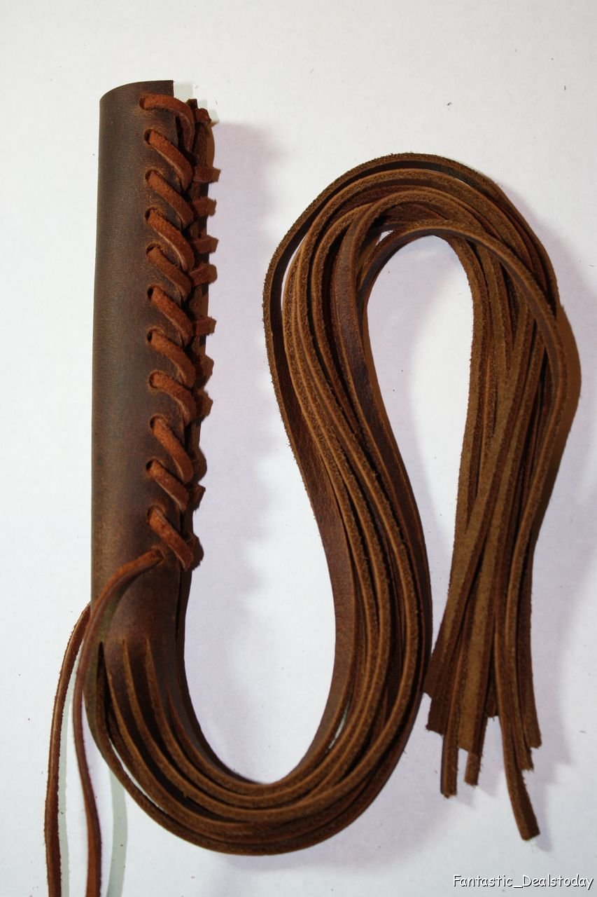 Heavy Duty Brown Leather Motorcycle Lever Covers for Hd Motorcycles 20