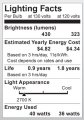 Satco S4160 130v Candelabra Base 40-watt A15 Light Bulb Clear