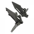 Tcmt Front Driver Footpeg Footrest Mount Bracket Fit For Kawasaki Ninja 300 250r 2013-2017 Z300 2015-2018 Z250 2013-2018