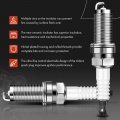 A-premium Set Of 8 Ignition Coil Pack And Iridium Spark Plugs Compatible With Porsche Cayenne 2008-2014 8l Panamera 2010